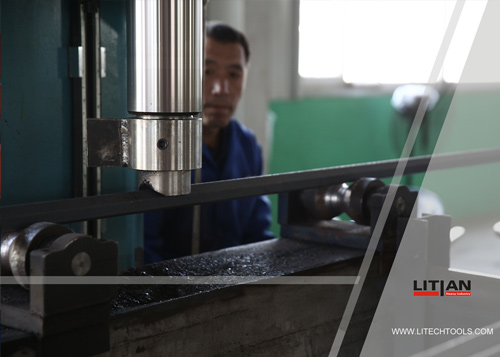 rock drill rod production