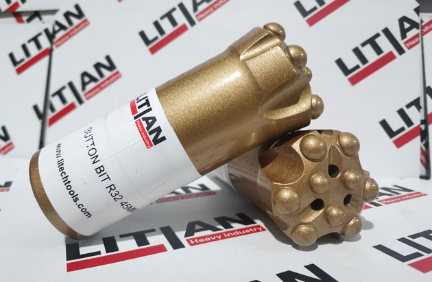 R32 45MM Spherical Button Drill Bits for Rock Drilling
