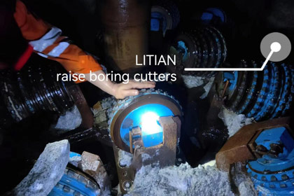 Project In Progress | Raise Boring Drilling Tools In Yunnan Iron Mine