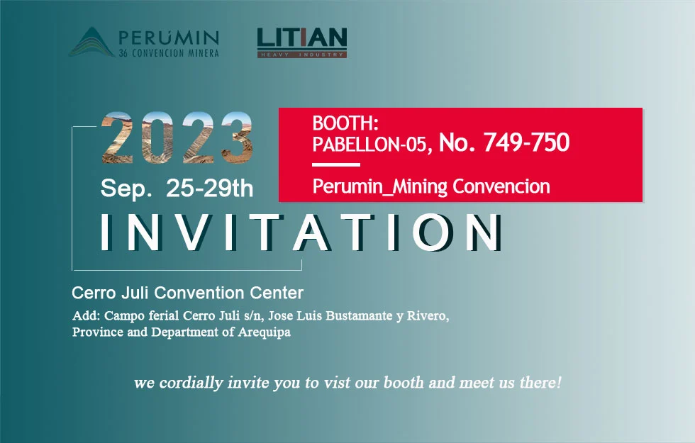 Unlock the Potential of Litian Rock Tools at Perumin 36 Mining Convention