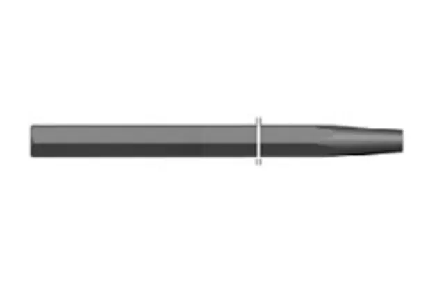 Hex 25, no collar, 7° Tapered Drill Rods