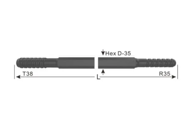 T38 - R35 Drifter Rod